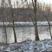 Fotografie von Andrea Berger für das Kunstprojekt #kuico Fotografie eines Flusses als Grenze in Coronazeiten. Eine Arbeit von Andrea Berger für das Kunstprojekt #kuico.